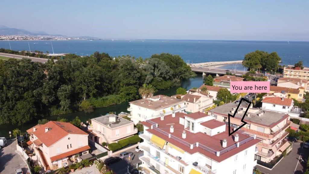 ヴィルヌーヴ・ルベCharmant Studio Proche De Nice A 300M Des Plagesアパートメント エクステリア 写真