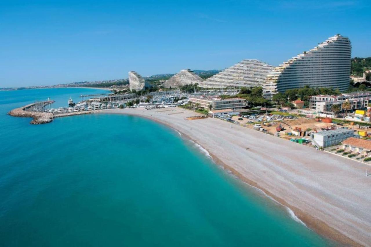 ヴィルヌーヴ・ルベCharmant Studio Proche De Nice A 300M Des Plagesアパートメント エクステリア 写真